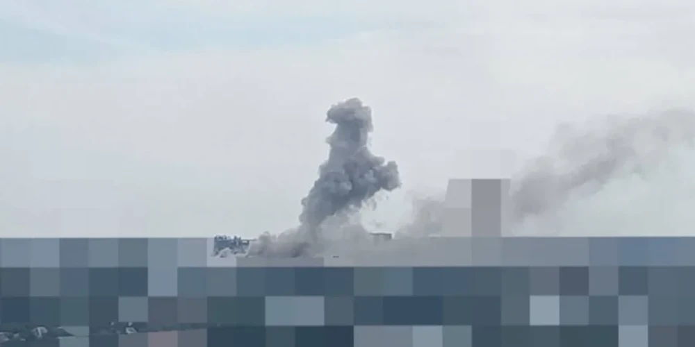 Пожежа у Запоріжжі внаслідок російської атаки 28 вересня